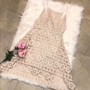 Free People Dresses - Free People Just Like Honey Ivory Dress Free People Dresses - Free People Just Like Honey Ivory Dress